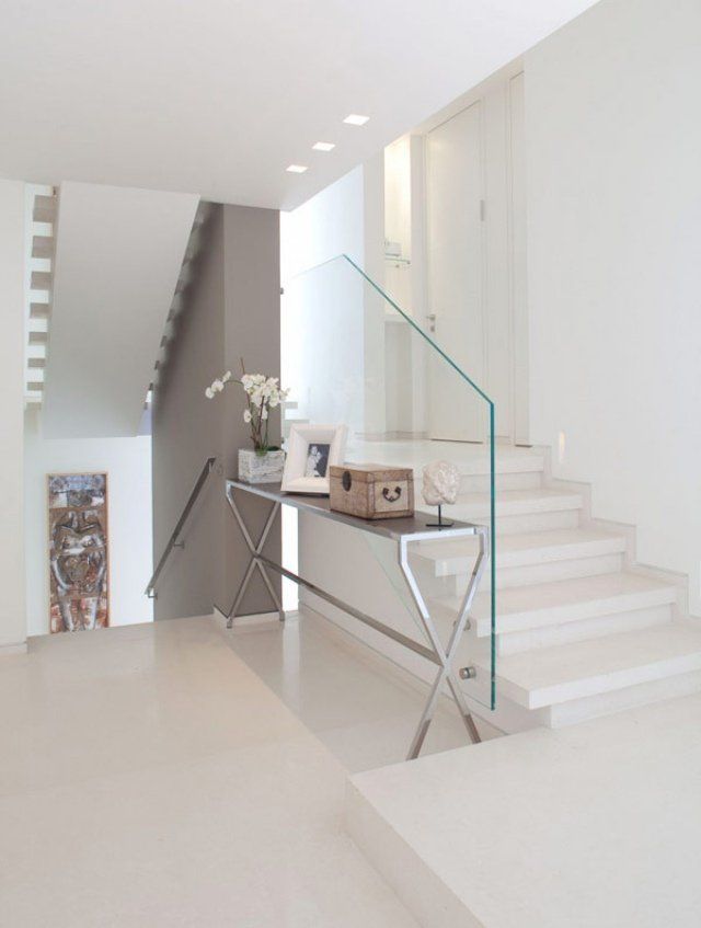 Garde corps pour escalier en verre Lanciano Design