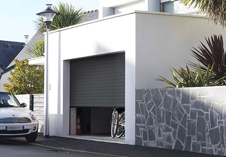 Porte de garage en aluminium Lapeyre