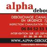 ALPHA DEBOUCHAGE