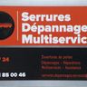 SERRURES DEPANNAGES MULTISERVICES 24H24