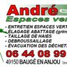 André, espaces verts