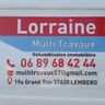 LORRAINE MULTI TRAVAUX