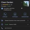 Clean garden