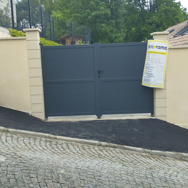 Goudronnage: Maison individuelle; Goudronner un chemin; 6 m