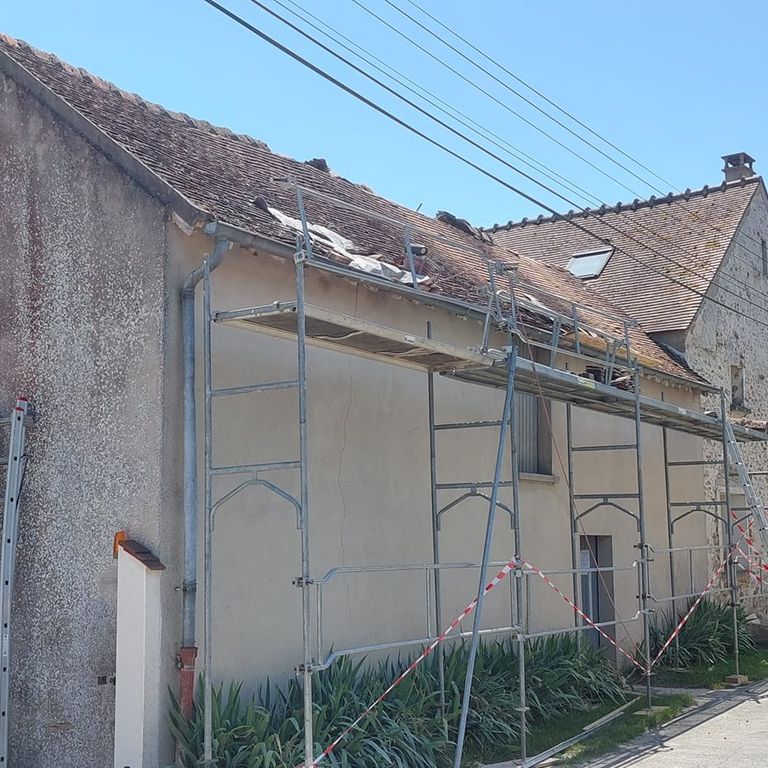 Couverture/Toiture : 86 m2; Remplacement; Maison individuelle