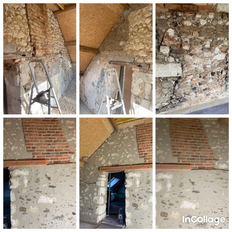Petits travaux de maçonnerie: Rénovation; Chambre(s)