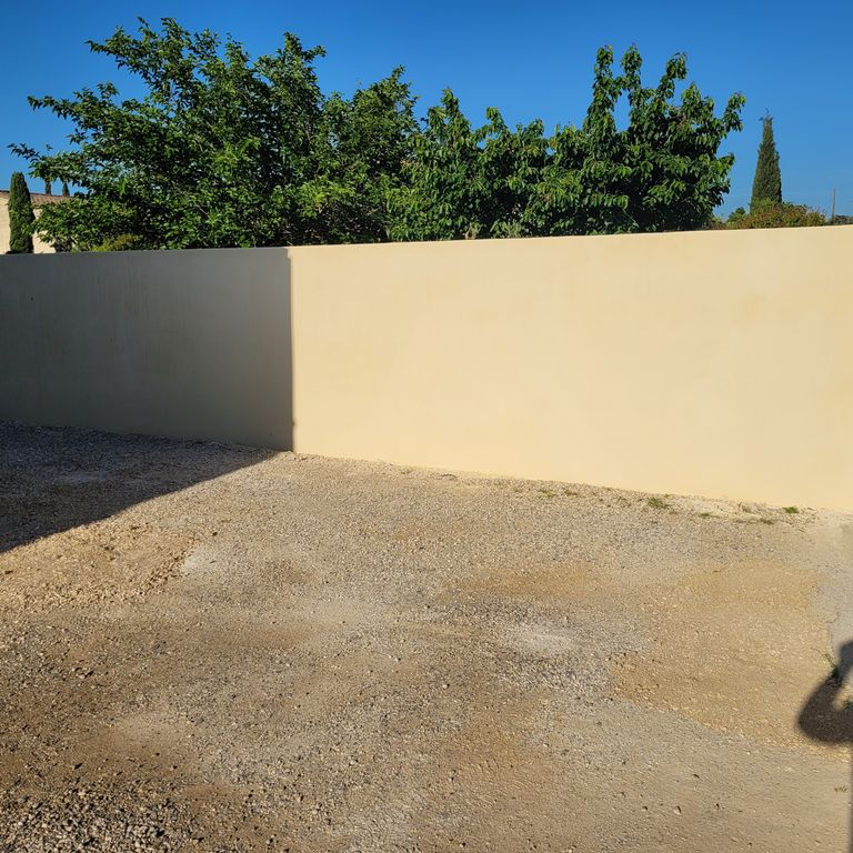Ravalement de façade: 50 m²; Appliquer un enduit