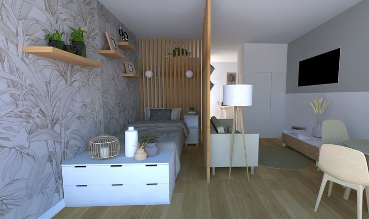 Architecte d'intérieur: 1 pièce; 30 m²