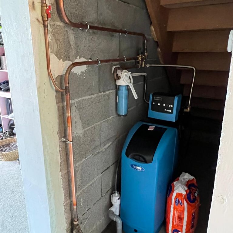 Plomberie: Installer un nouveau système de plomberie; Maison indivi...