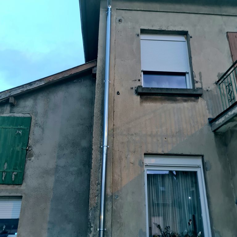 Gouttières: Réparation; 2 niveaux