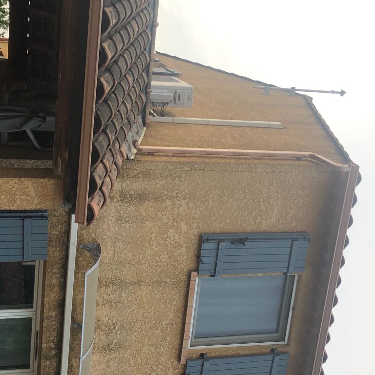 Gouttières : Installation neuve; 2 niveaux