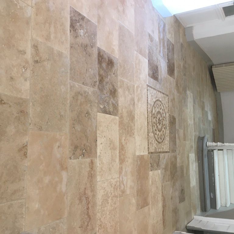 Pose d'un carrelage : Sols; 35 m2