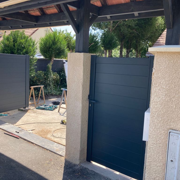 Portail: Installation neuve