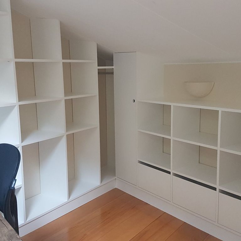 Aménagement placards ou dressing: 4 m²; Dressing, Placard, Étagère