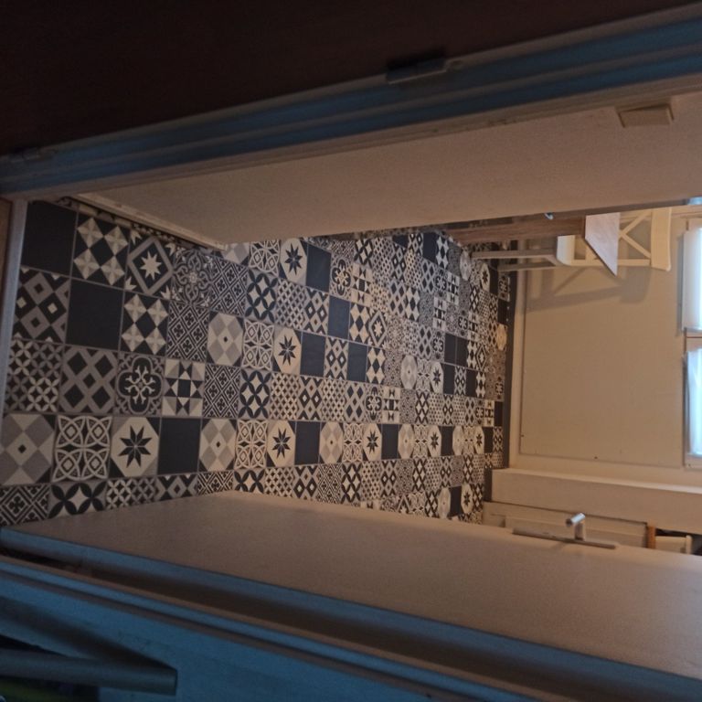 Pose d'un carrelage: Sols; 10 m²