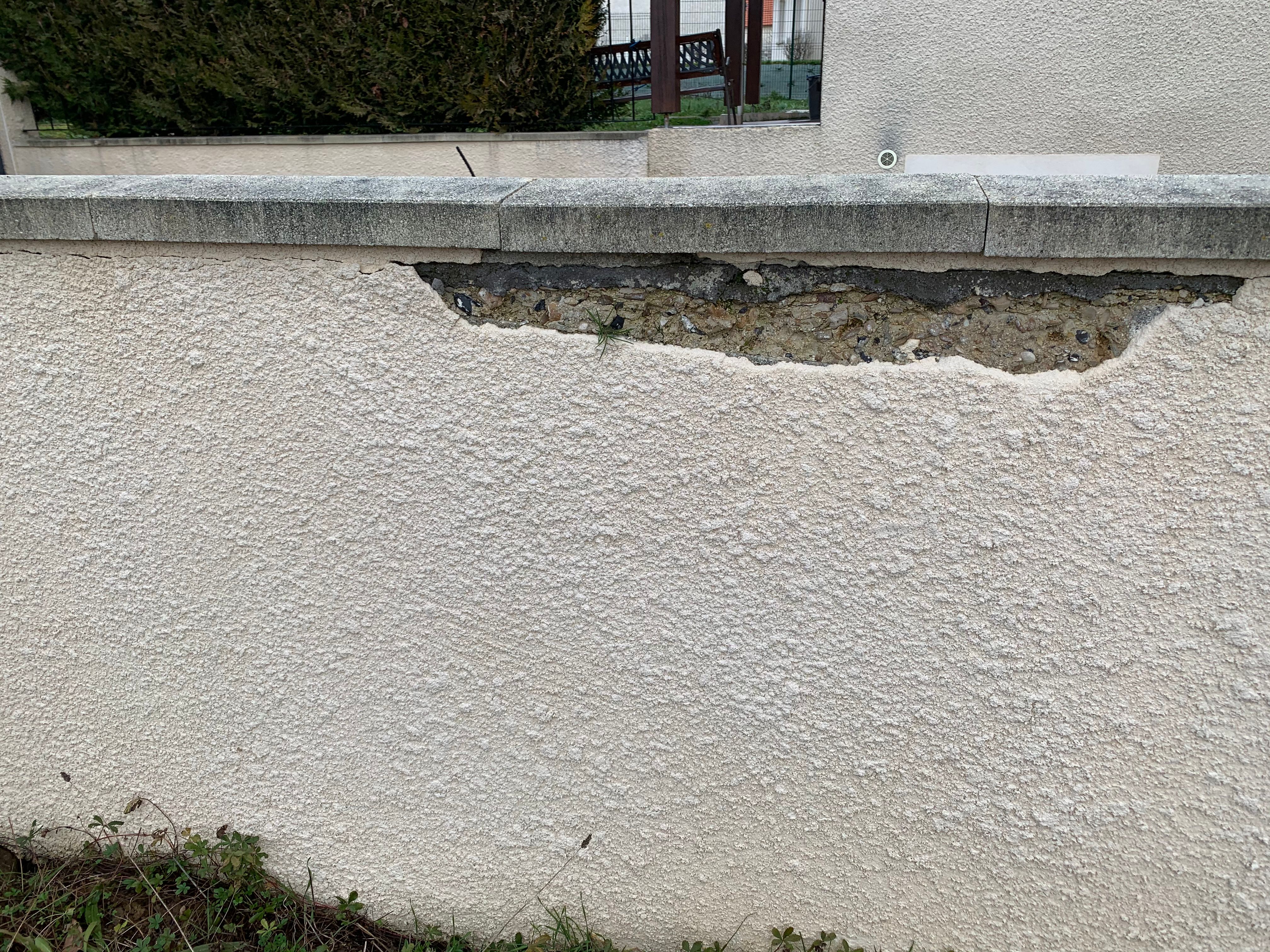 Traitement de façade : 1 niveau; Crépis - Travaux.com
